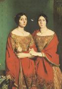 Theodore Chasseriau The Two Sisters (mk05) china oil painting reproduction